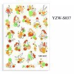 Pegatinas de calidad para uñas - Modelo 037