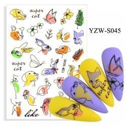 Pegatinas Uñas - 045: Calidad para Decoración