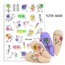 Pegatinas Uñas - 048: Decoración de calidad