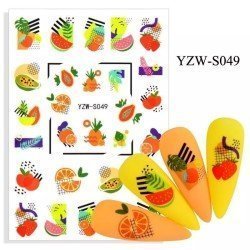Pegatinas Uñas - 049 para decoración profesional