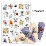 Pegatinas para uñas - Modelo 051