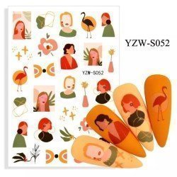 Pegatinas Uñas - 052 para Decoración de Uñas