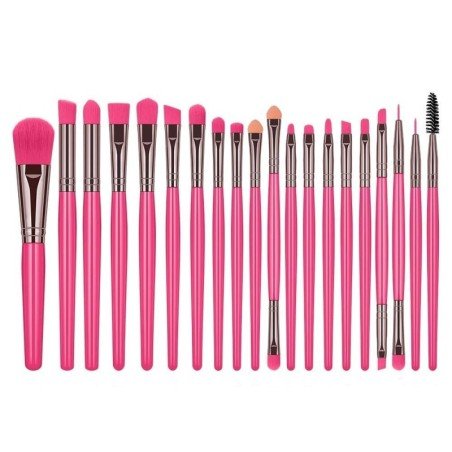 20pcs  Makeup Brushes (pink)