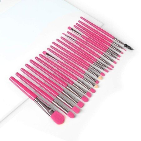 20pcs  Makeup Brushes (pink)