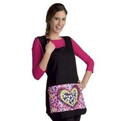 Estola Multicorazones en Talla Única