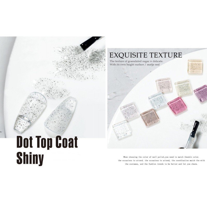 Dot Top Coat Shiny