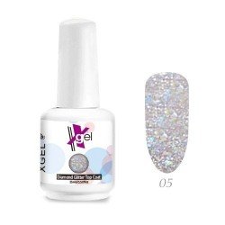 Esmalte Top Coat Diamond Glitter 05