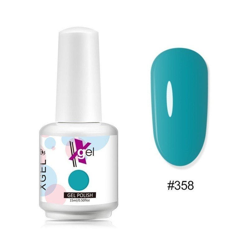 Esmalte Permanente XGEL 358 - Brillo y Resistencia