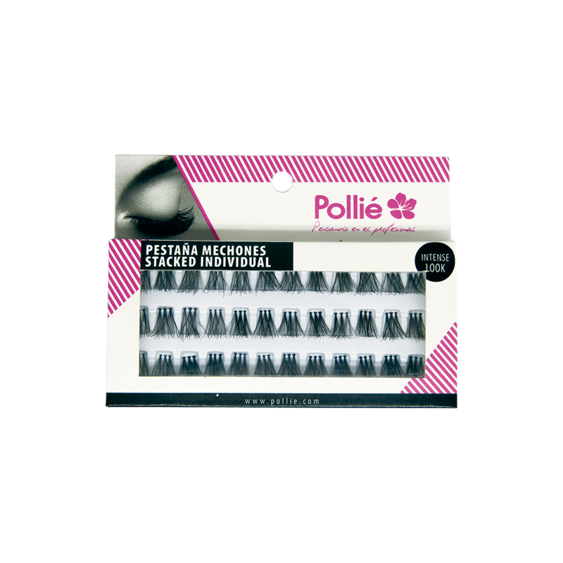 Pestañas Pollié Individual Trio Largas Negras Pestañas Pollié Individual Trio Largas Negras