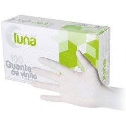 Guantes de vinilo sin polvo no estériles