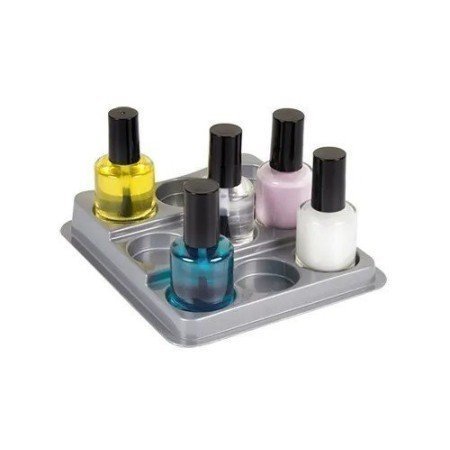 Elegante exhibidor para 9 esmaltes de uñas