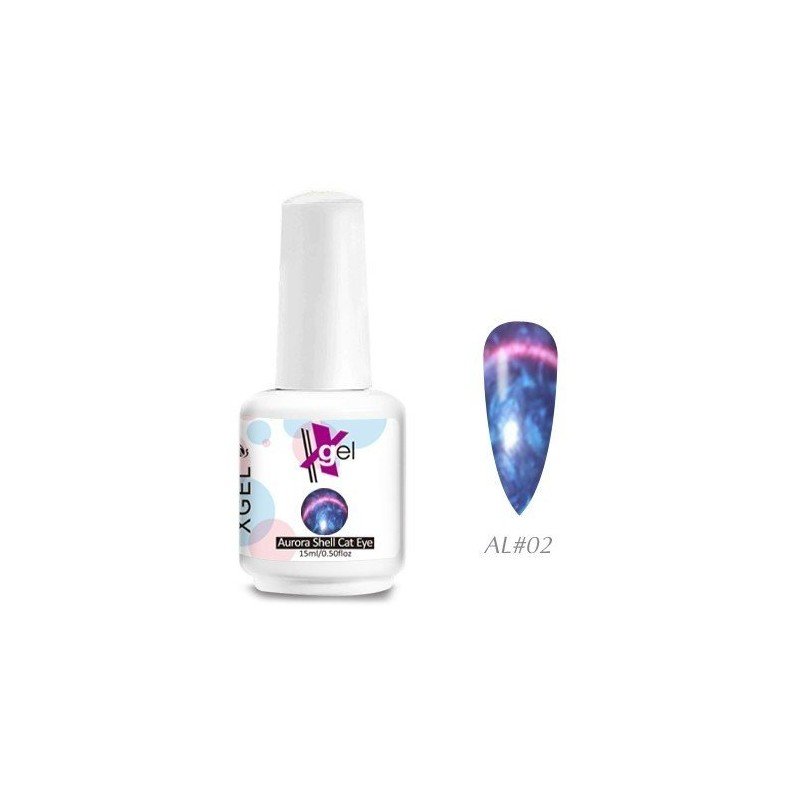 Aurora Shell Cat Eye Gel 15ml - Fácil Aplicación Aurora Shell Cat Eye Gel 15ml - Fácil Aplicación