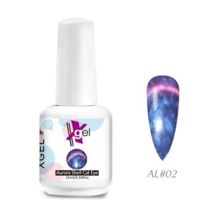Aurora Shell Cat Eye Gel 15ml - Fácil Aplicación