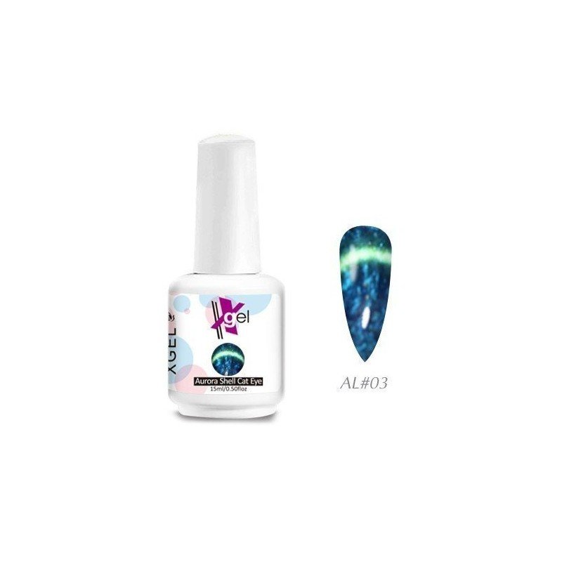 Aurora Shell Cat Eye 15ml - 03 Gel de Construcción Aurora Shell Cat Eye 15ml - 03 Gel de Construcción