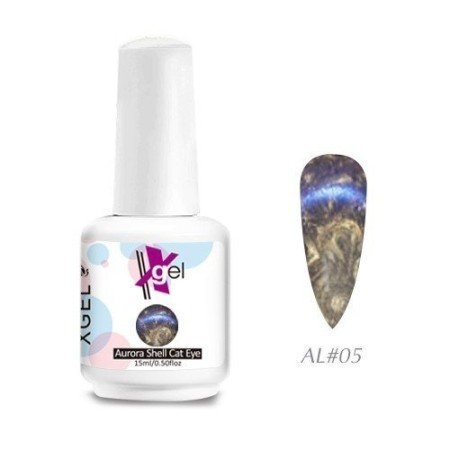 Aurora Shell Cat Eye 15ml - Gel con Pincel
