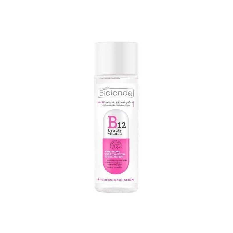 Agua Micelar 200ml B12 para limpieza facial Agua Micelar 200ml B12 para limpieza facial