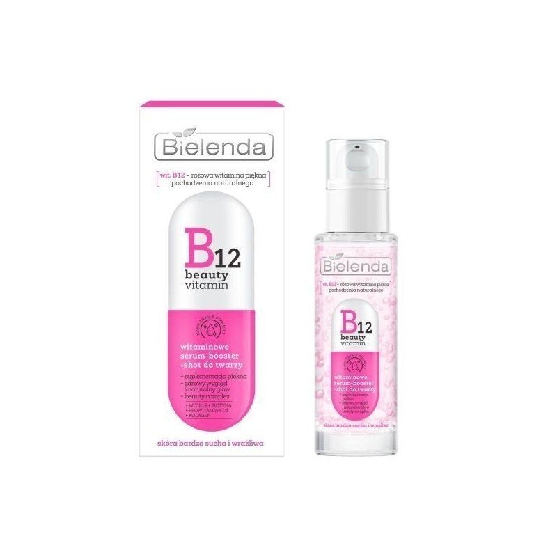 Serum potenciador de vitaminas B12 Beauty para rostro Serum potenciador de vitaminas B12 Beauty para rostro
