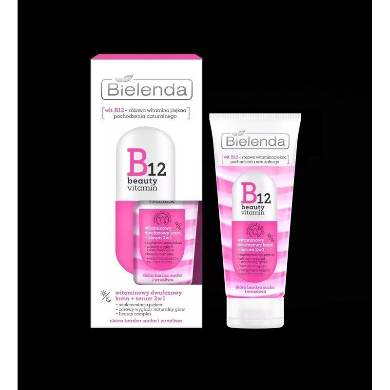 Crema Bifásica + Sérum 2en1 para Pieles Secas y Sensibles Crema Bifásica + Sérum 2en1 para Pieles Secas y Sensibles
