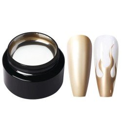 Paint Gel 5gr - Metallic Gold para Decoración de Uñas