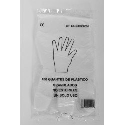 Bolsa de Guantes de Polietileno, 100 Unidades