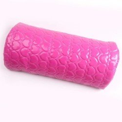 Cojín Apoyamanos con Diseño de Corazones Rosados