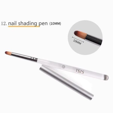 Pincel Gel con Mango Acrílico Transparente