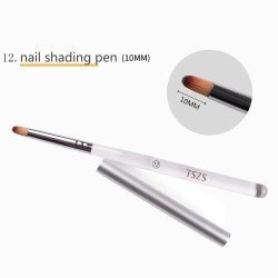 Pincel Gel con Mango Acrílico Transparente