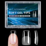 SOF GEL NAIL TIPS 240pcs - Tips de uñas flexibles