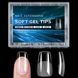 SOF GEL NAIL TIPS 240pcs - Tips de uñas flexibles
