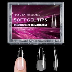SOF GEL NAIL TIPS 240pcs