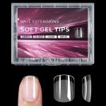 Sof Gel Nail Tips 240pcs para uñas