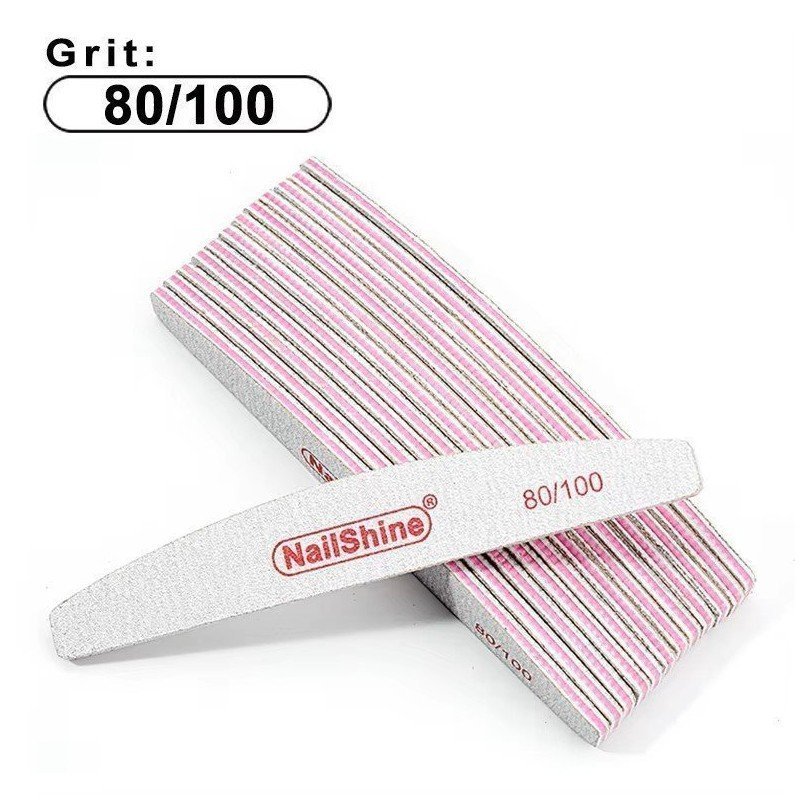 LIMA HALF MOON 80/100 para manicura profesional