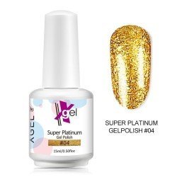 Esmalte Permanente Super Platinum 04, duradero y fácil