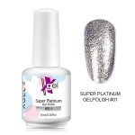 Esmalte Permanente Super Platinum 01 - XGEL Esmalte Permanente Super Platinum 01 - XGEL