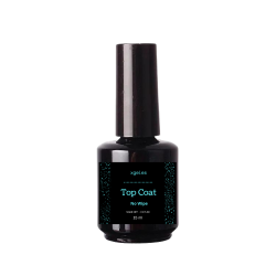 Top Coat Extreme Gloss - HEMA Free, 15 ml, ultra brillo