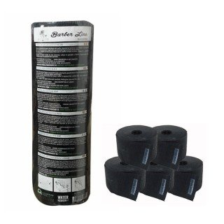 Papel Cuello Negro Barber Line - Pack de 5 Rollos