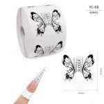 Moldes de Uñas YC08 para alargamiento sin tips