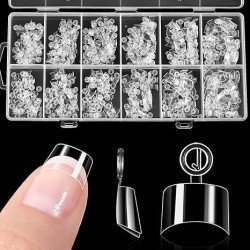 SOF GEL NAIL TIPS 600pcs - Reconstrucción de Uñas