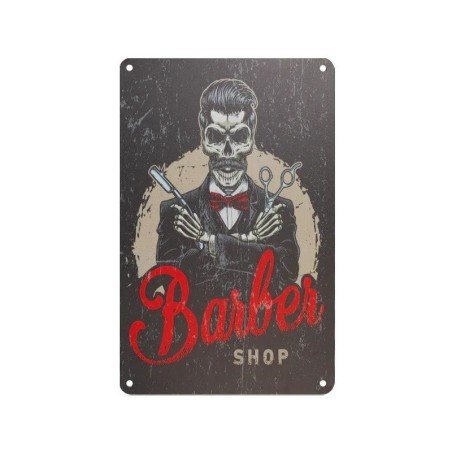 Rótulo Barbería Vintage - B081