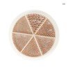 Decoración de uñas con perlas metálicas coloridas Nº 4