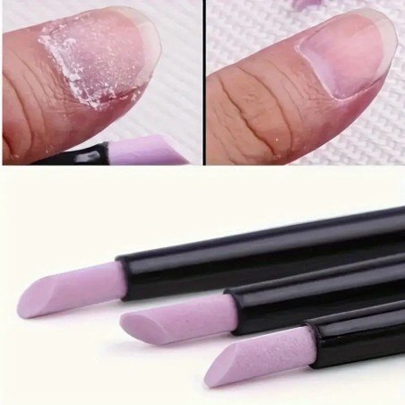 Lima de uñas fabricada en piedra de cuarzo