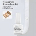 Chrome Base Gel 15ml Clear para uñas perfectas