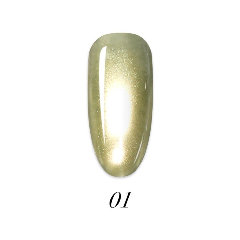 Esmalte ROYAL CRYSTAL CAT EYE GEL - 01 - Brillo duradero