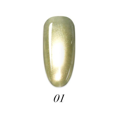 Esmalte ROYAL CRYSTAL CAT EYE GEL - 01 - Brillo duradero