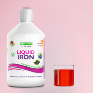 Swedish Nutra Liquid Iron 500ml - Suplemento de hierro