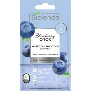 Mascarilla Hidratante e Iluminadora de Arándanos C-TOX