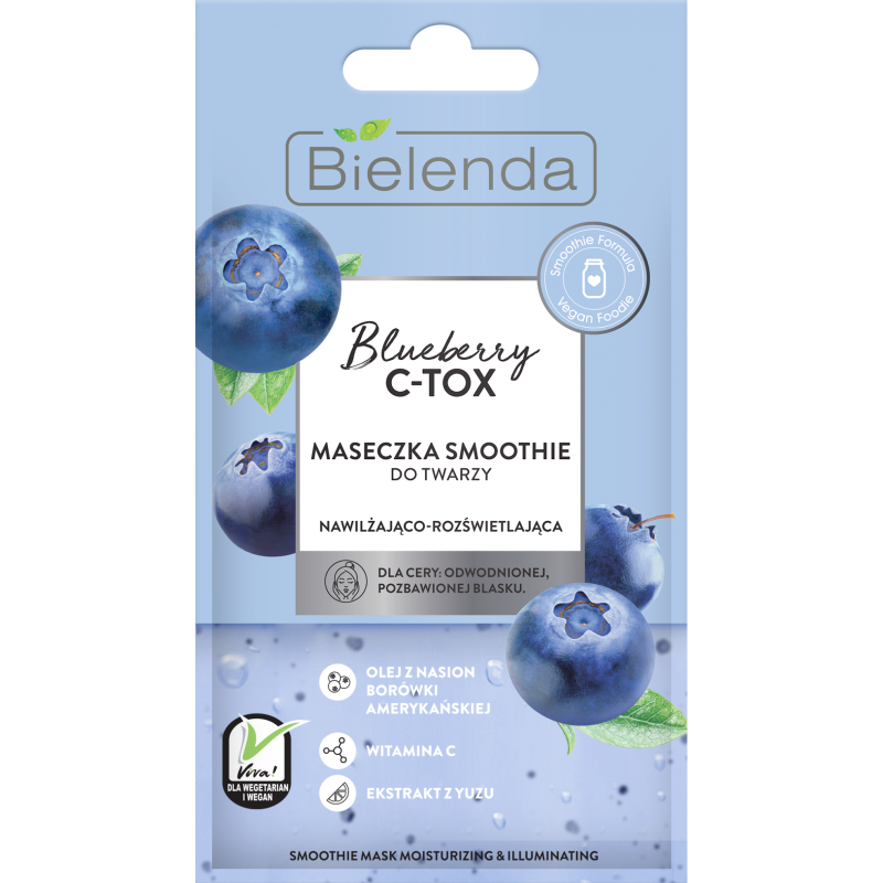 Mascarilla Hidratante e Iluminadora de Arándanos C-TOX Mascarilla Hidratante e Iluminadora de Arándanos C-TOX