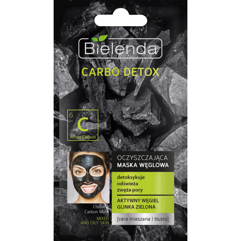 Mascarilla Purificante de Carbón para Piel Grasa