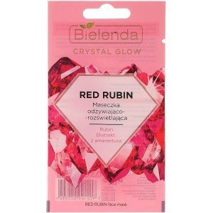 Bielenda Crystal Glow Mascarilla con Rubí