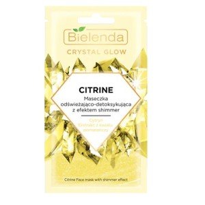 Mascarilla facial Crystal Glow con citrino